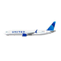 Herpa 1/200 United Airlines Boeing 737 Max 9 Snap-Fit Plastic Aircraft