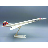 Herpa 1/250 British Airways Aérospatiale-BAC Concorde G-BOAC Snap-Fit Plastic Aircraft
