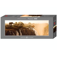 Heye 1000pc Panorama, Elephant Jigsaw Puzzle