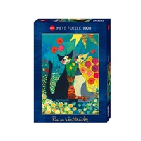 Heye 1000pc Wachtmeister, Flowerbed Jigsaw Puzzle