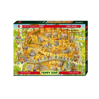 Heye 1000pcs Funky Zoo African Habitat