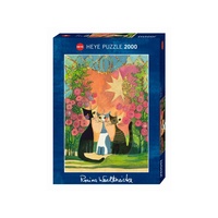 Heye 2000pc Wachtmeister: Roses Jigsaw Puzzle