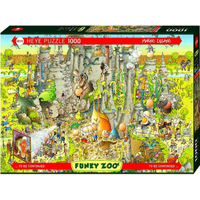 Heye 1000pc Degano- Jurassic Habitat Puzzle