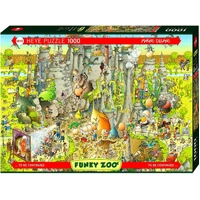 Heye 1000pc Degano- Jurassic Habitat Puzzle
