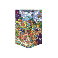 Heye 1500pc Happytown Jigsaw Puzzle