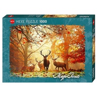 Heye 1000pc Magic Forest Stags Puzzle 29805