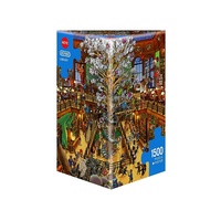 Heye 1500pc Oesterle Library Jigsaw Puzzle 29840