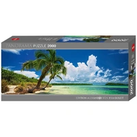 Heye 2000pc Panorama, Paradise Palms Jigsaw Puzzle