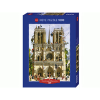 Heye 1000pc Loup Vive Notre Dame!