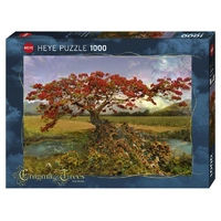 Heye 1000pc Enigma Trees Strontium Jigsaw Puzzle