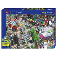 Heye 1000pc Eboy, Berlin Quest Jigsaw Puzzle