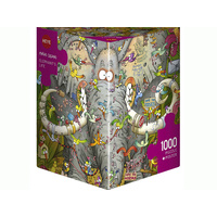 Heye 1000pc Degano, Elephant'S Life Jigsaw Puzzle