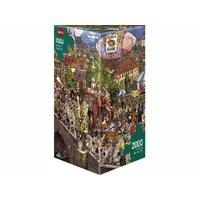 Heye 2000pc Gobel/Knorr,Street Parade Jigsaw Puzzle