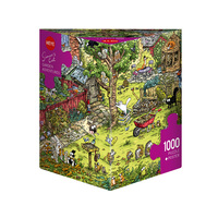 Heye 1000pc Simon's Cat Garden Adventures Jigsaw Puzzle