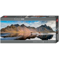 Heye 1000pc Panorama Iceland Horses Jigsaw Puzzle