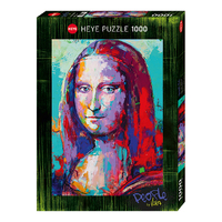 Heye 1000pc People Mona Lisa Jigsaw Puzzle