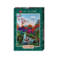 Heye 500pc Exotic Garden, Plants Jigsaw Puzzle