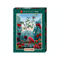 Heye 1000pc Exotic Garden Bird Paradise Jigsaw Puzzle