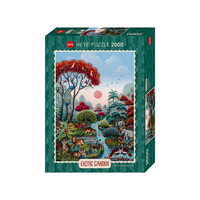 Heye 2000pc Exotic Garden Wildlife Jigsaw Puzzle