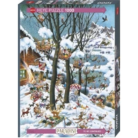 Heye 1000pc Paradise in Winter Jigsaw Puzzle