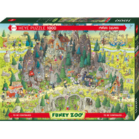 Heye 1000pc Funky Zoo Transylvanian Habit Jigsaw Puzzle