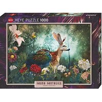 Heye 1000pc Fauna Fantasy Jackalope Jigsaw Puzzle