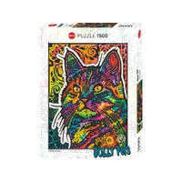 Heye 1500pc Jolly Pets, Necessity Cat Jigsaw Puzzle