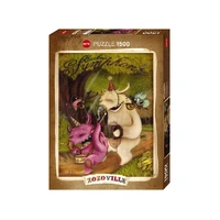 Heye 1500pc Zozoville,Cuckoo Symphony Jigsaw Puzzle