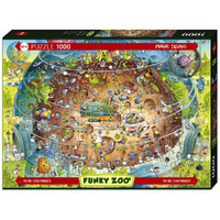 Heye 1000pc Funky Zoo, Cosmic Habitat Jigsaw Puzzle