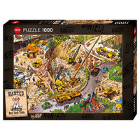 Heye WANTED Door Lock Toni 1000pc Jigsaw Puzzle