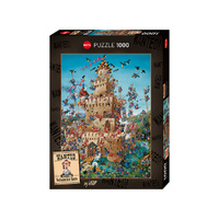 Heye Wanted Safecracker Suzie 1000pc Jigsaw Puzzle
