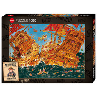 Heye WANTED Diamond Dick 1000pc Jigsaw Puzzle