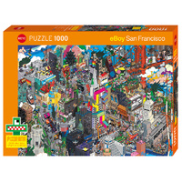 Heye Eboy San Francisco Quest 1000pc Jigsaw Puzzle