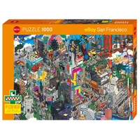 Heye Eboy San Francisco Quest 1000pc Jigsaw Puzzle