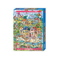 Heye Happytown Good Morning 1000pc Jigsaw Puzzle