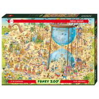 Heye Funky Zoo Desert Habitat 1000pc Jigsaw Puzzle