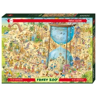 Heye Funky Zoo Desert Habitat 1000pc Jigsaw Puzzle