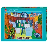 Heye In The Courtyard 1000pc Jigsaw Puzzle