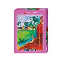 Heye Daily Life By The River 1000pc Jigsaw Puzzle