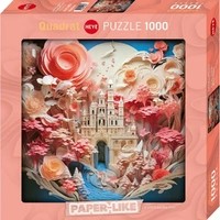 Heye 1000pc Paper-Like White Castle  Jigsaw Puzzle