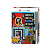 Heye Home Room with Vermeer 1000pc Jigsaw Puzzle