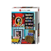 Heye Home Room with Vermeer 1000pc Jigsaw Puzzle