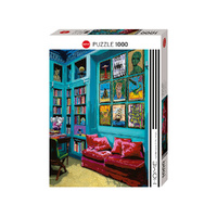 Heye Home Room with Red Sofa 1000pc Jigsaw Puzzle
