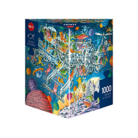 Heye Aliens Welcome 1000pc Jigsaw Puzzle