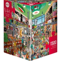 Heye 1500pc Herold; Record Store  Jigsaw Puzzle