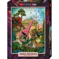 Heye 1000pc Sanchez; Fauna Fantasies, Giraffolove  Jigsaw Puzzle