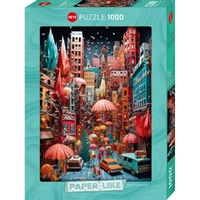 Heye 1000pc Gavriloski; Paper-Like, Street Canyon  Jigsaw Puzzle