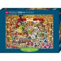 Heye 1500pc Ryba; Cartoon Classics, Opera Chaotica Jigsaw Puzzle