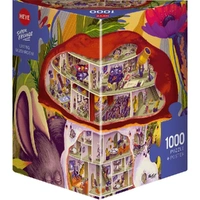 Heye 1000pc Triangular Box Steyer; Living Mushroom  Jigsaw Puzzle
