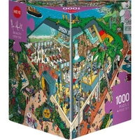 Heye 1000pc Triangular Box Herold; Beauty Centre  Jigsaw Puzzle